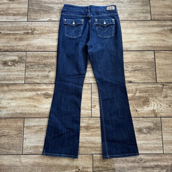 Levi's The Original Jean 526 Slender Bootcut Jeans Size 10M - Picture 2 of 16